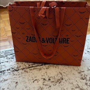 Zadig & Voltaire Bold Orange Tote